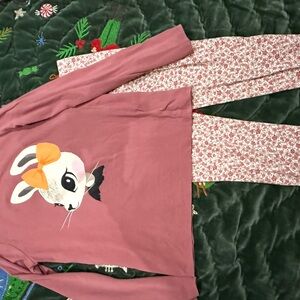 Cotton On Kids Matching Set - Pink and White